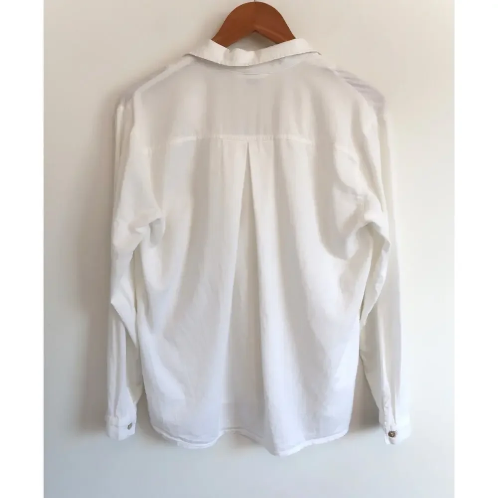 RESTORATION HARDWARE Heathered Cotton Cashmere Nightshirt PJ Sleep Top S $150